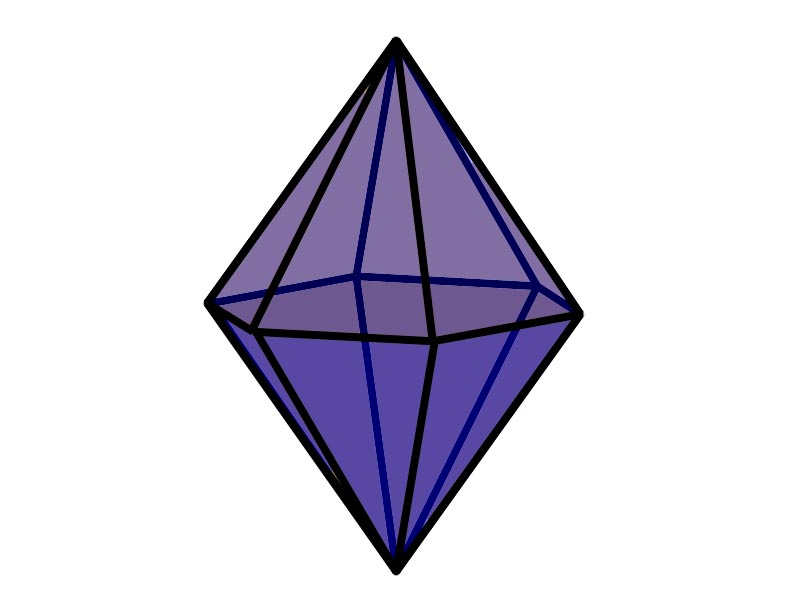 Hexagonale Dipyramide 