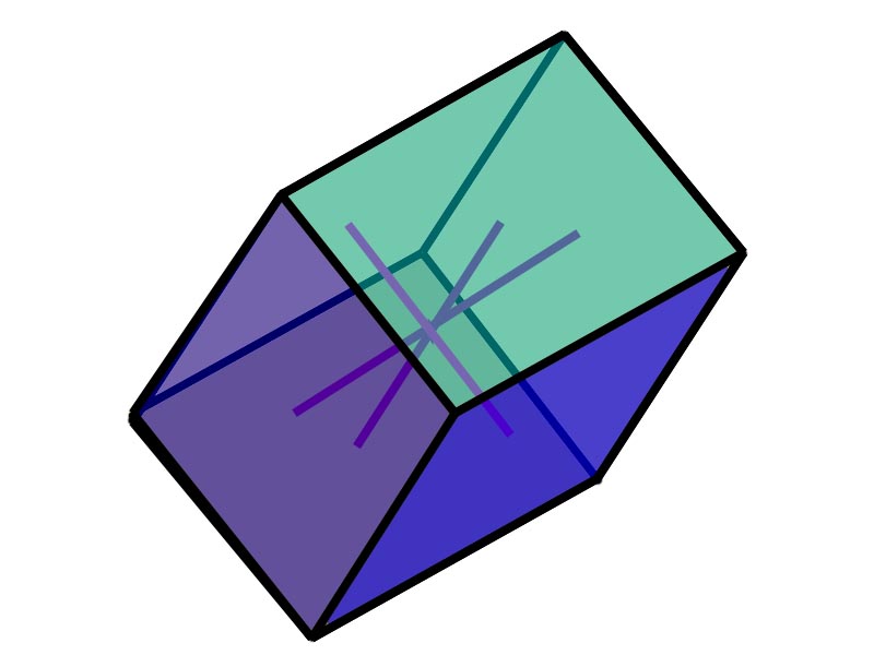 Rhombisches Prisma 