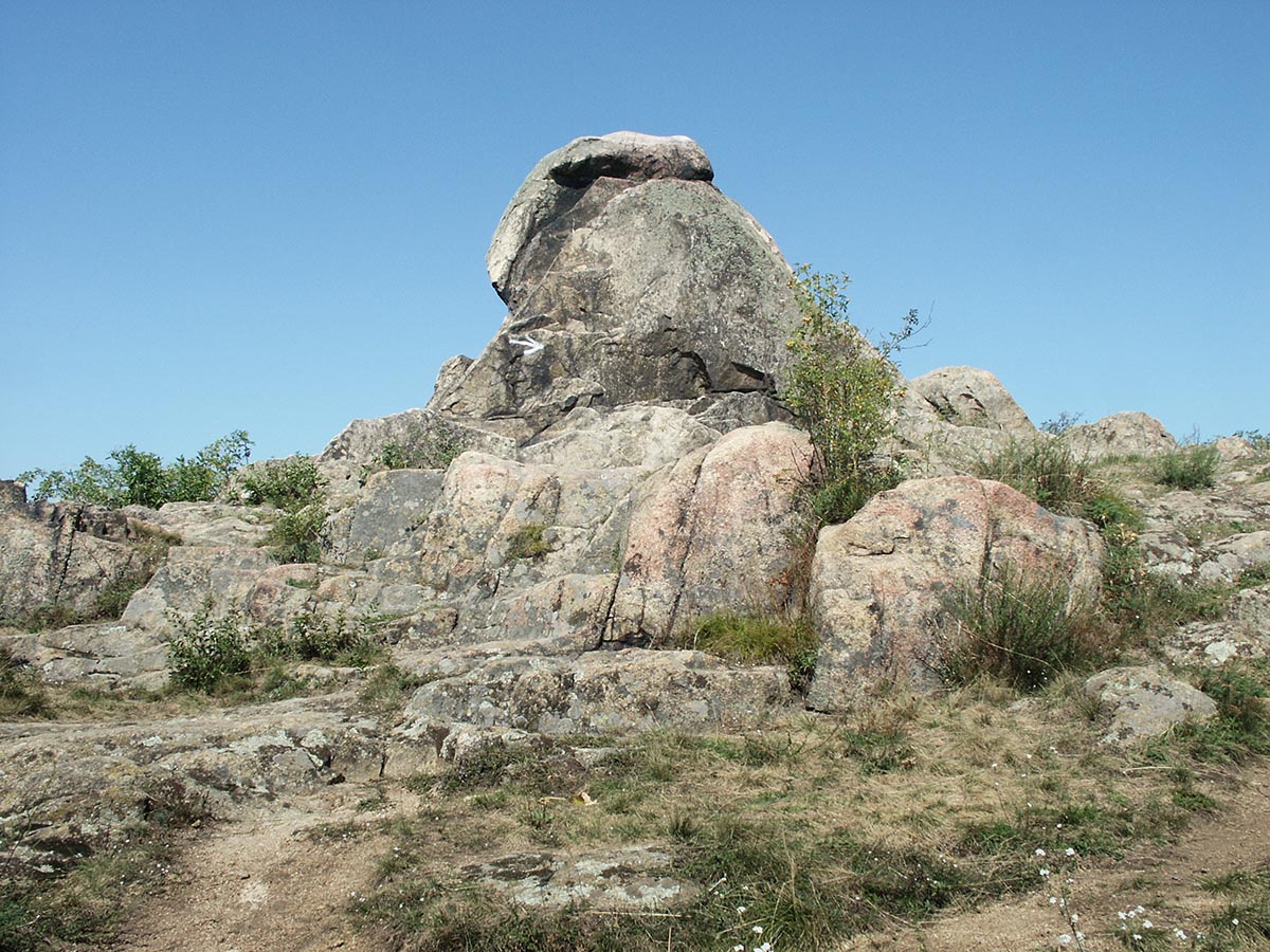 imposanter Felsen